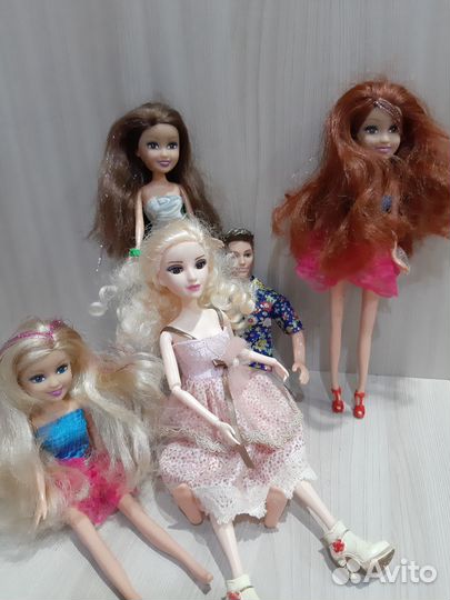 Барби кены русалки машина лоты