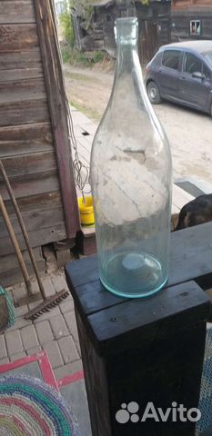Бутылка стеклянная