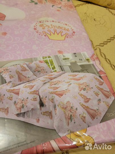Детское постельное белье новое