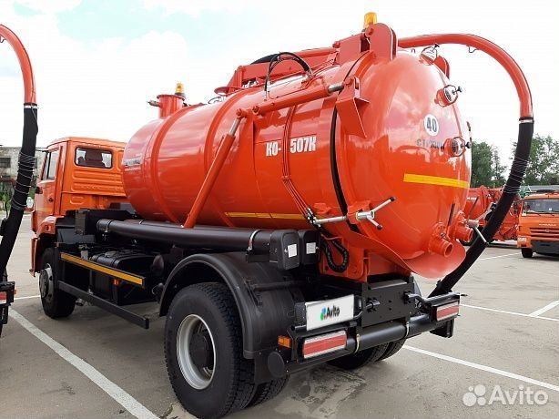 Ко-507К на шасси камаз-53605-48 илососная Е-5