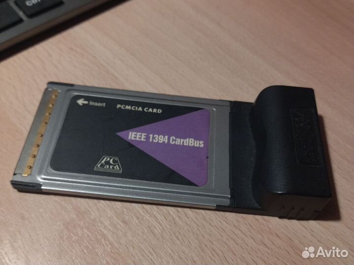 Карта pcmcia на три порта ieee 1394