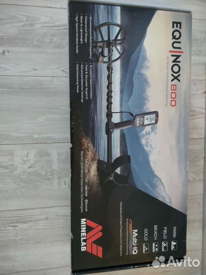Металлоискатель minelab equinox 800