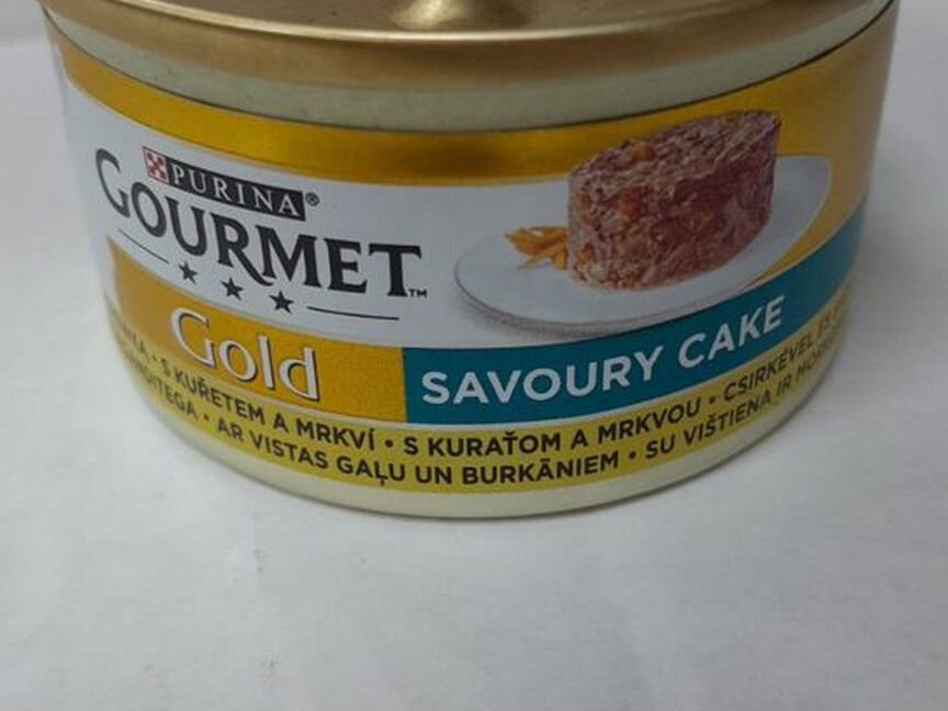 Gourmet корм для кошек