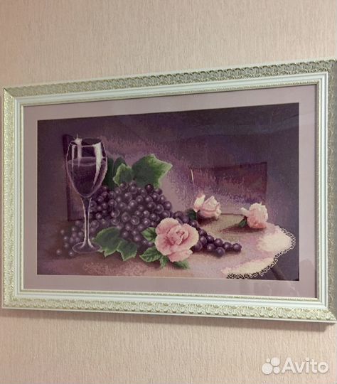 Картина вышитая крестом