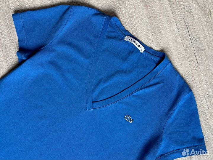 Lacoste футболка мужская S 46. Оригинал