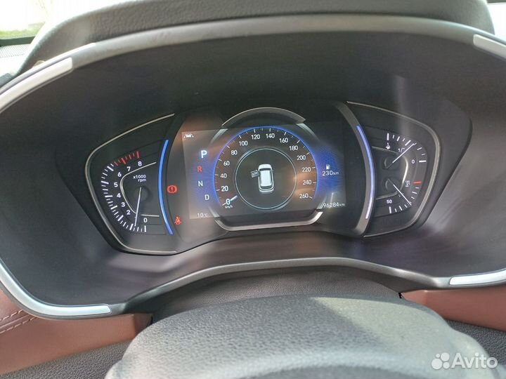 Hyundai Santa Fe 3.5 AT, 2019, 96 000 км