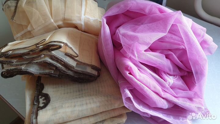 Комплект-Набор Шторы-Тюль-Занавески вышивкой СССР