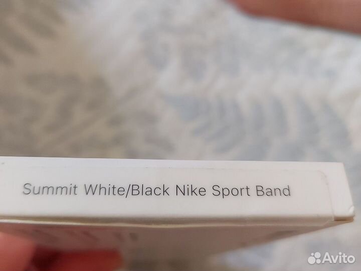 Ремешок apple watch Nike 41mm s/m Summit White/Bl