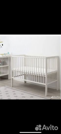 Кроватка IKEA Гулливер 2 уровня