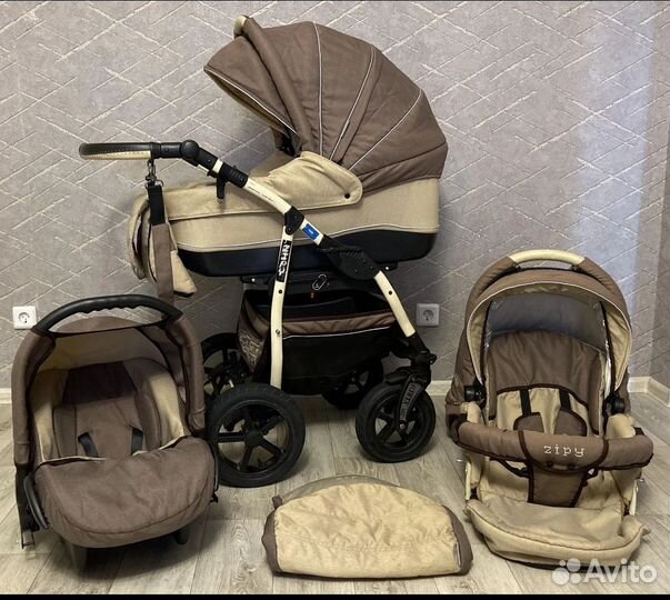 Коляска verdi zippy 3 в 1