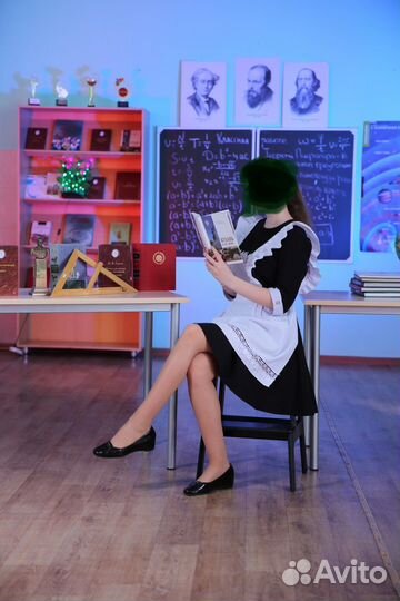 Школьный фартук и платье