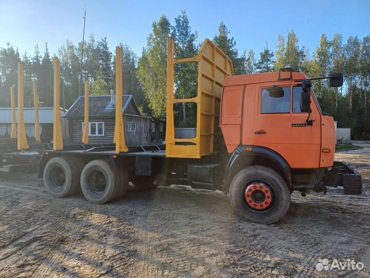 Лесовоз (сортиментовоз) НефАз на КАМАЗ 65115, 2013