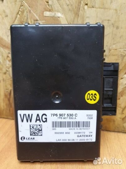 Блок управления Volkswagen Touareg 7P cgea 2011