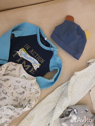 Комплект брендовой одежды от 0 до 3 мес