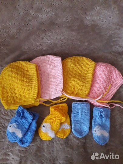 Новые рукавички, шапочки