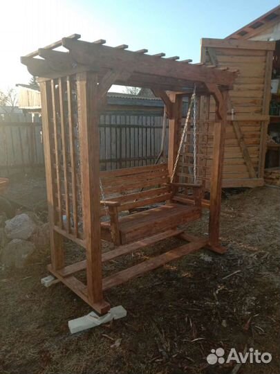 Качель пергола