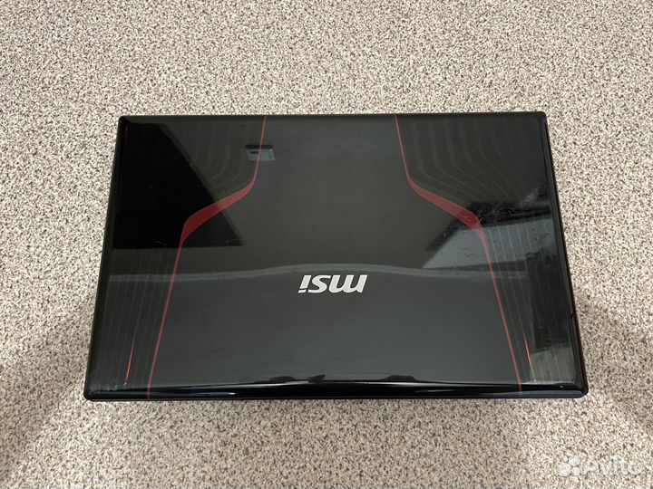 Бюджетный игровой ноутбук MSI ge 60