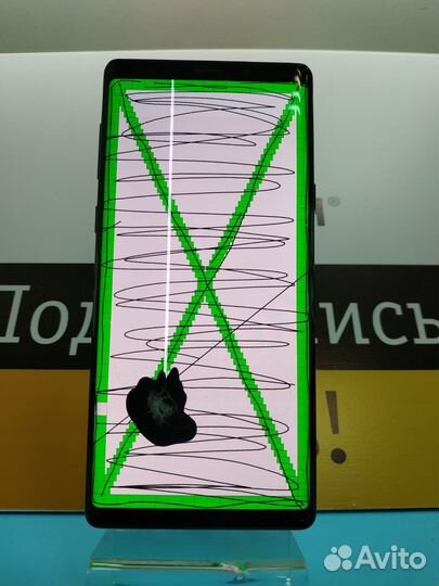 Дисплей Samsung galaxy note9