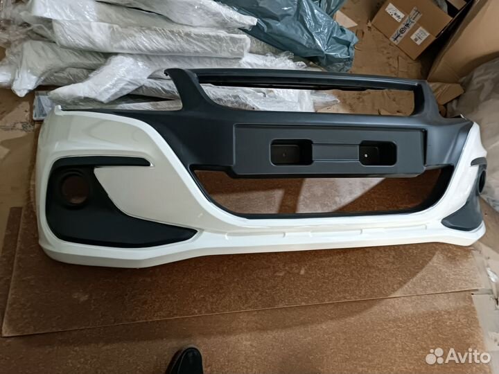 Бампер передний лада гранта тюнинг razor