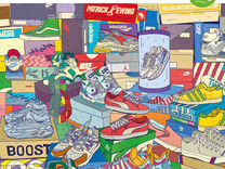 Пазл Urban Media – Sneaker Puzzle