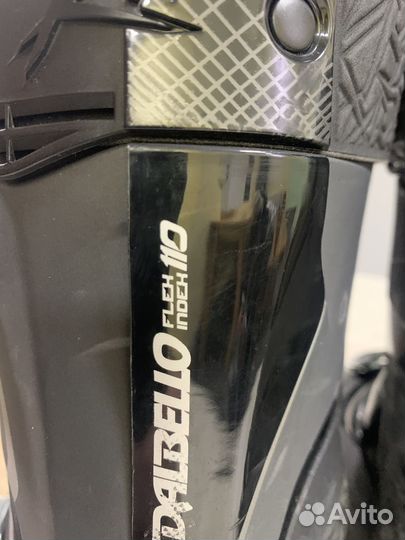 Крутые Ботинки flex 110 для горных лыж 42,5