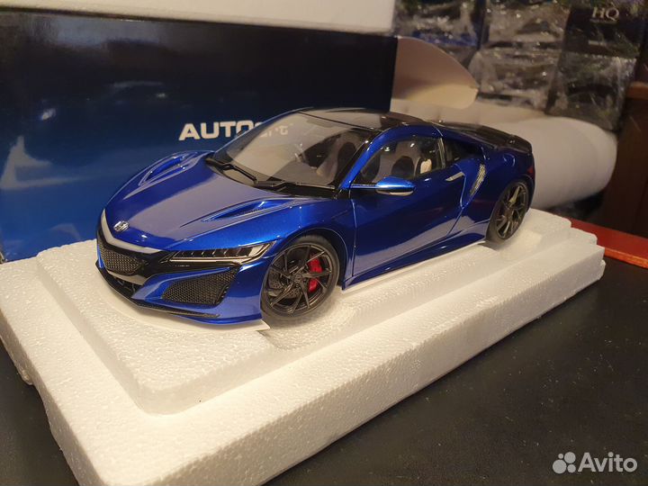 1:18 Autoart Honda NSX (NC1) Pearl Blue