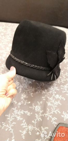 Шляпка женская фетровая