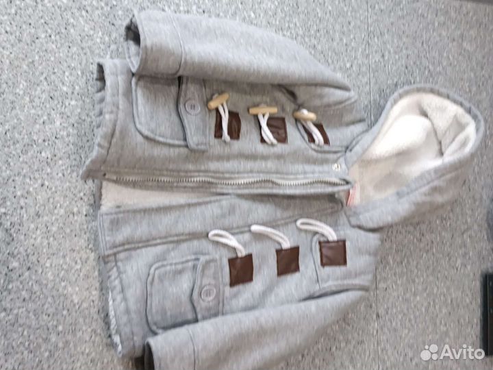 Детская толстовка теплая