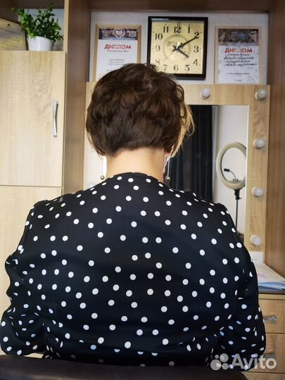 Прокат натуральных волос на заколках