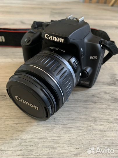 Зеркальный фотоаппарат canon eos 1000d