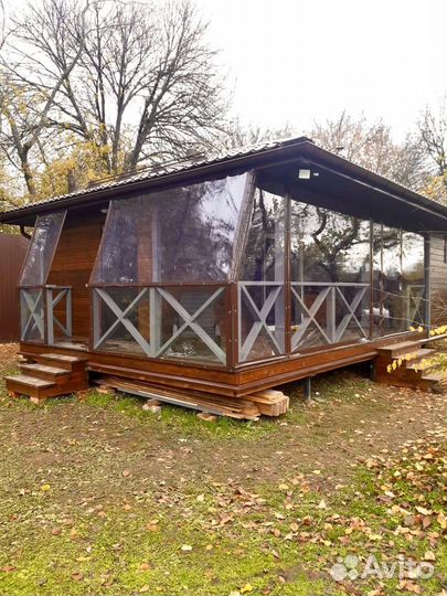 Мягкие окна для веранды, террасы, беседки