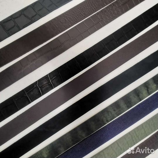 Мужской кожаный ремень ручной работы