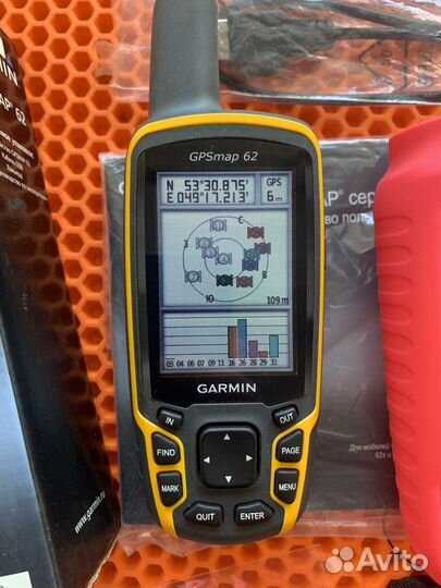 Навигатор Garmin gpsmap 62 «Как новый»