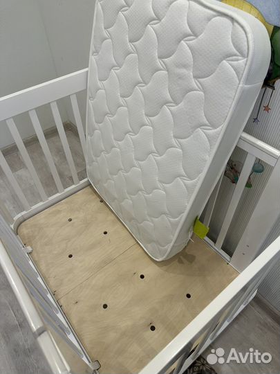 Кроватка-люлька mommy love Happy baby