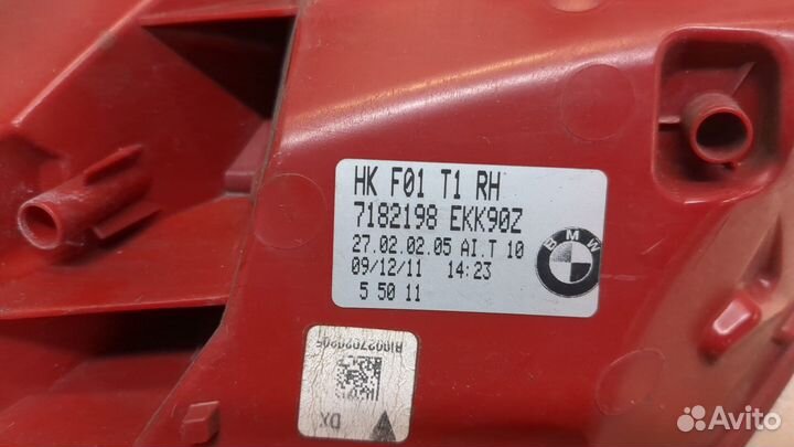 Фонарь (задний) BMW 7 F01, 2012