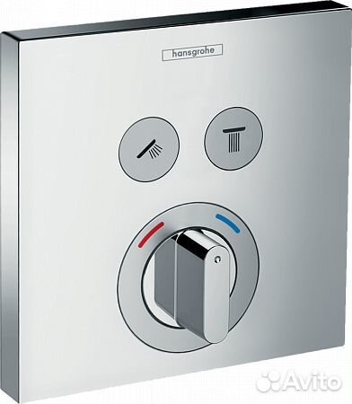 Смеситель для ванны с душем hansgrohe 15768000 Хр