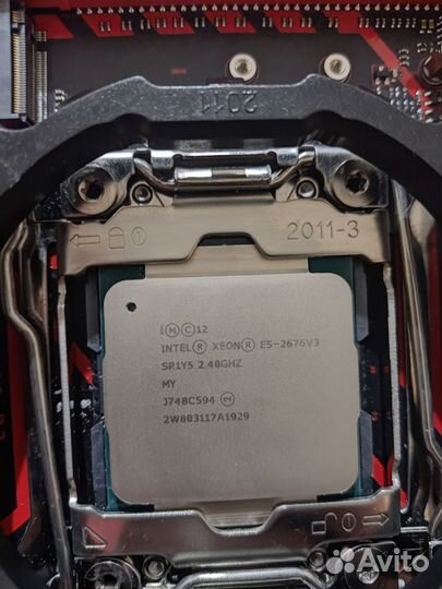 Комплект x99 xeon2676v3/DDR3 32gb