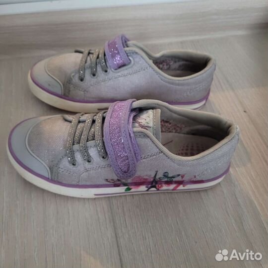 Кеды для девочки 34 размер