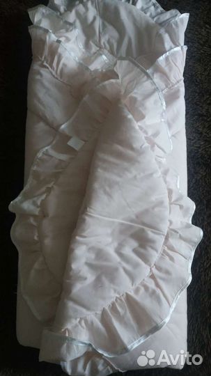 Конверт на выписку для девочки осень- зима