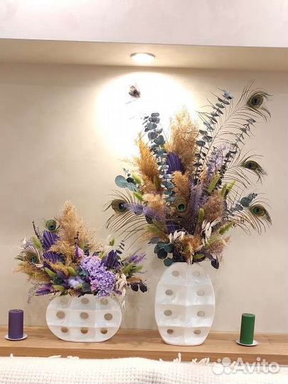 Композиция из сухоцветов