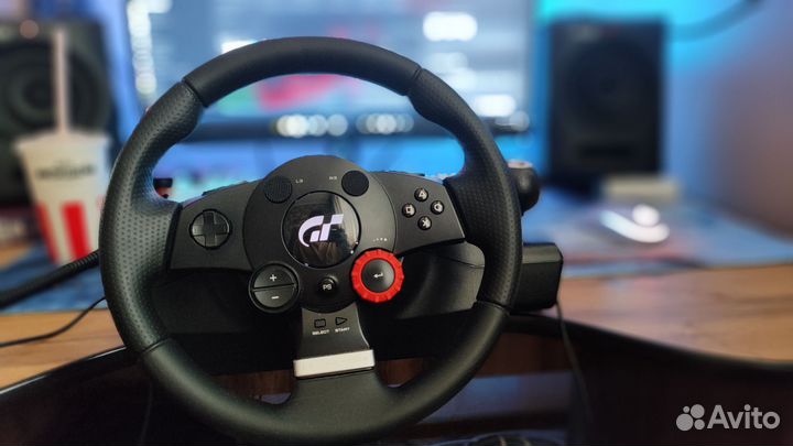 Игровой руль Logitech Driving Force GT
