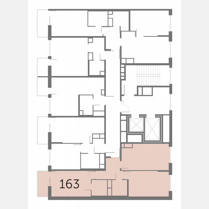 2-к. квартира, 59,2 м², 7/10 эт.