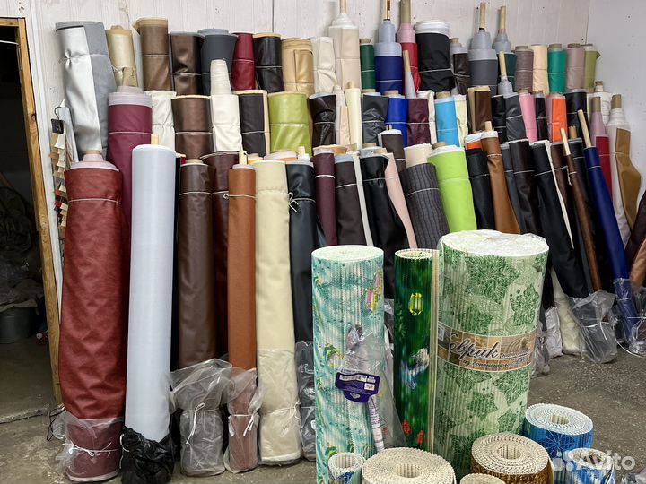 Обивочные мебельные ткани (клеенки, паралоны)