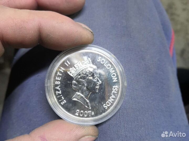 Серебряная монета. 31.1г