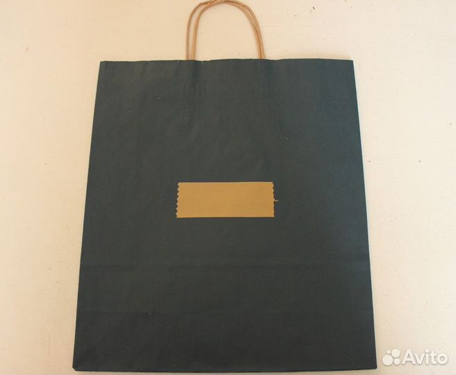 Крафт пакеты zara с кручеными ручками 20шт