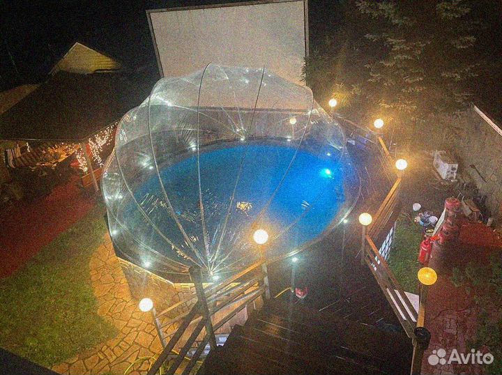Купол для бассейна