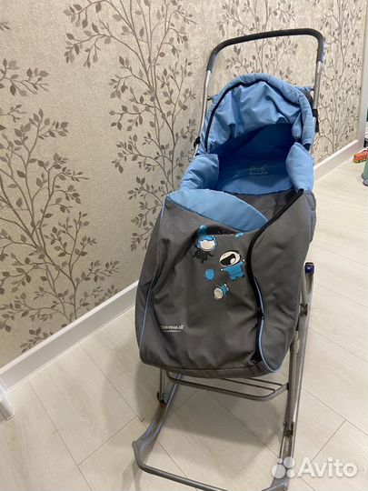 Коляска санки