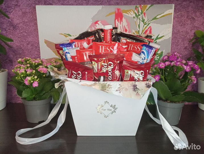 Изготовление сладких букетов и подарочных боксов