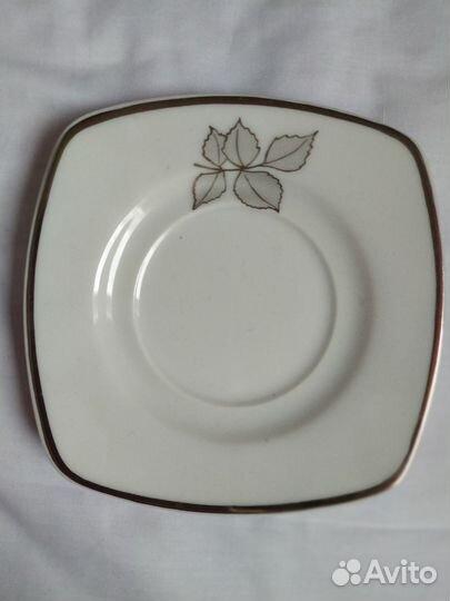 Чешский кофейный сервиз Тетра MZ на 2 персоны