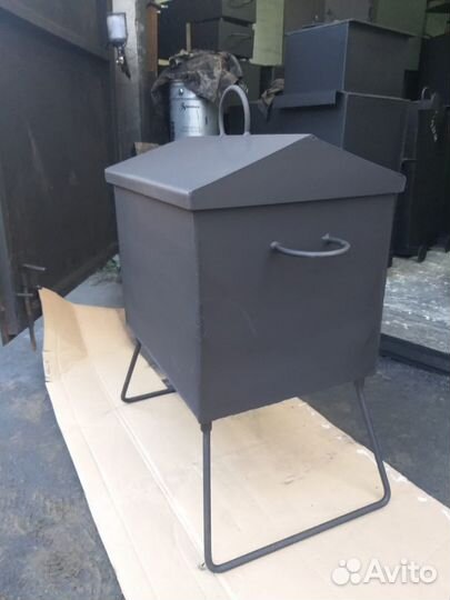 Коптилка горячего копчения